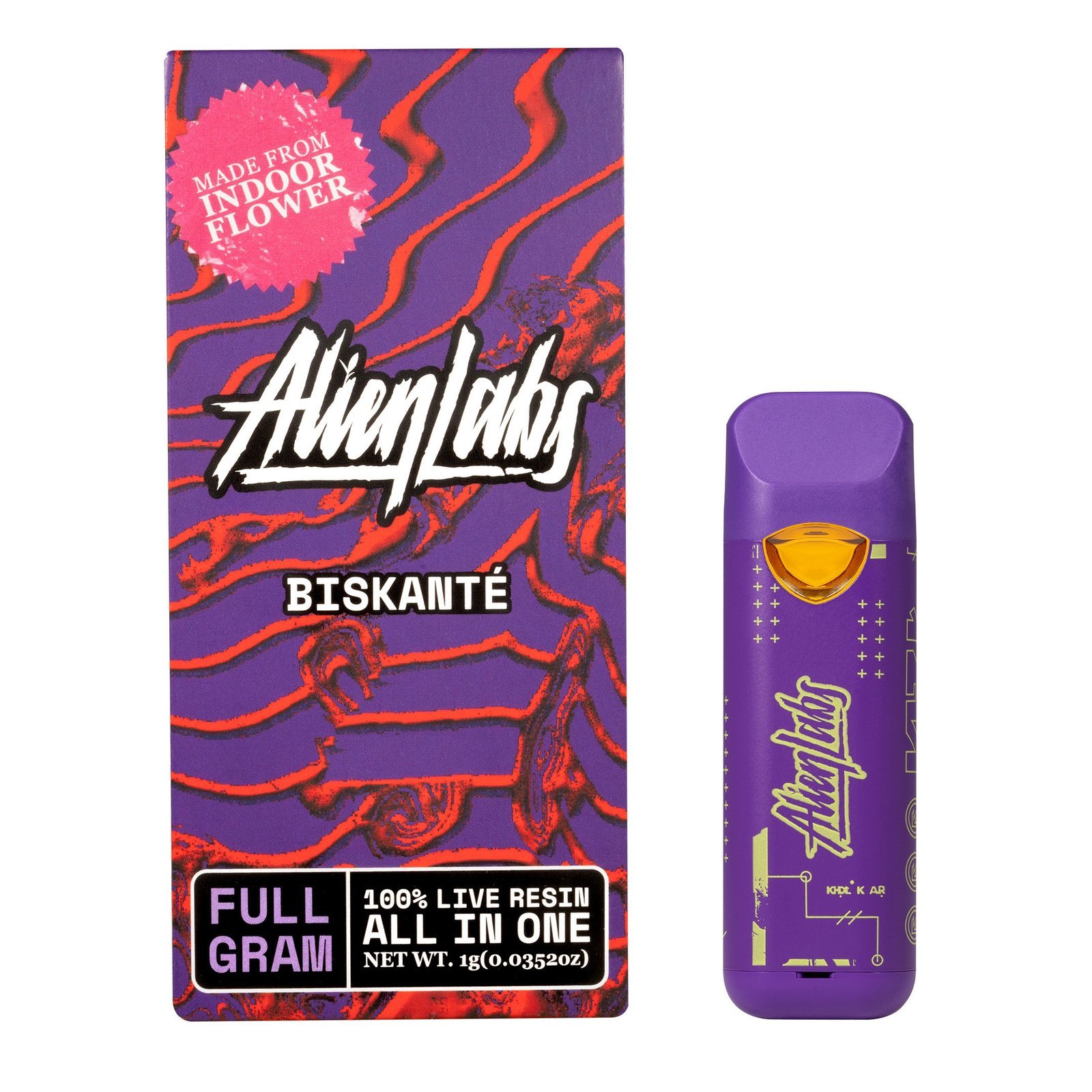 AIO1GRAMVapeBISKANTE_MENU Biskante All In One Vape (1g) - Image 1