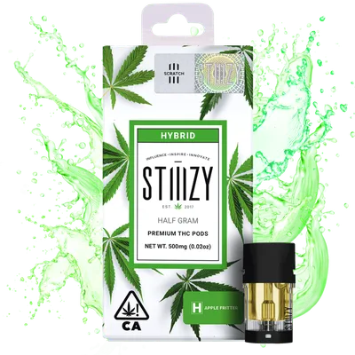 CA-STIIIZY-Pods-ORG-Apple-Fritter-0.5g-V3 Apple Fritter - Image 1