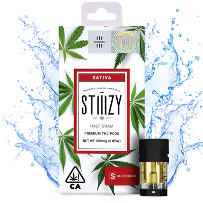 CA-STIIIZY-Pods-ORG-Blue-Dream-0.5g-V3 Blue Dream - Image 1