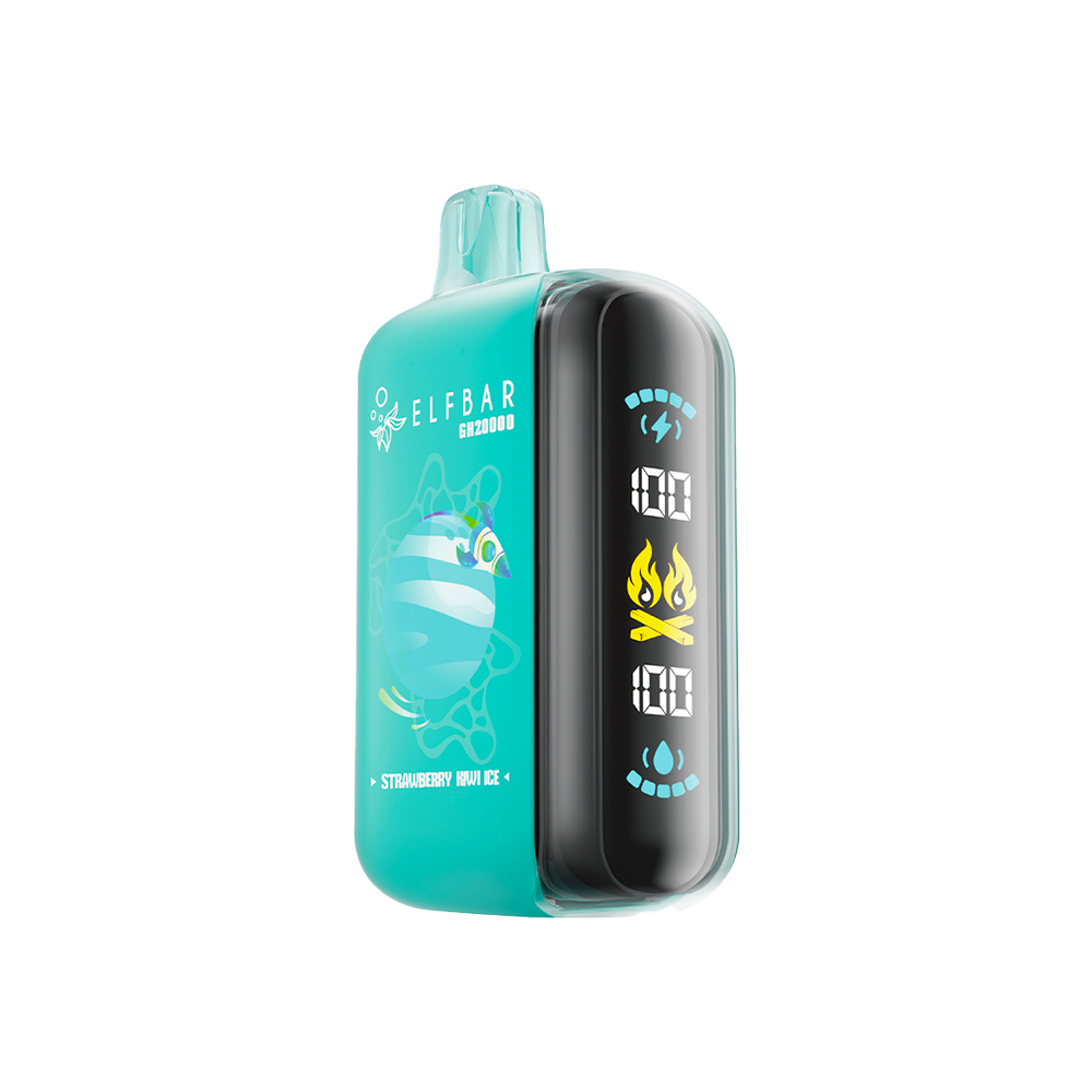 ELFBAR-GH20000-Strawberry-Kiwi-lce-Disposable-Vape-Nic-Salts-Canada ELFBAR GH20000 - Strawberry Kiwi Ice - Image 1