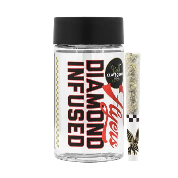 httpsascendsdispensary.comwp-contentuploads2024117eb6928d-1c9e-4045-8bf3-e98330529465-600x600-1.webp Blue Dream – Diamond Infused Flyers – (0.5g x 5pk Pre-Rolls) - Image 1