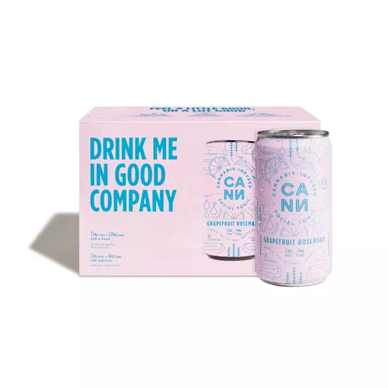 httpsascendsdispensary.comwp-contentuploads202411MenuImage_GR.webp CANN Social Tonic Grapefruit Rosemary Social Tonic - Image 1