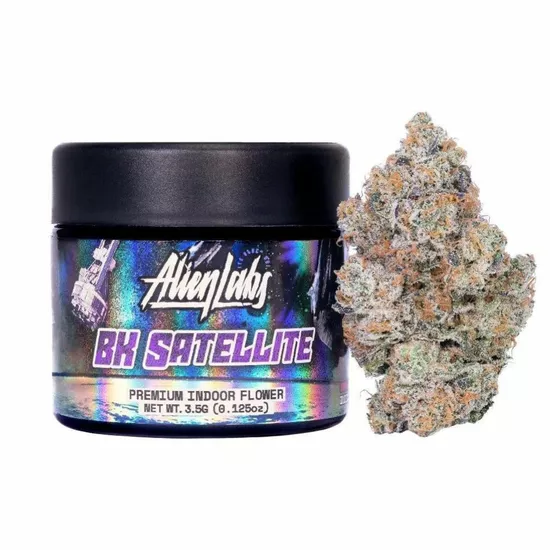 httpsascendsdispensary.comwp-contentuploads202411bk_sat_alien_new_1.webp Alien Labs BK Satellite (SH) – 3.5 Grams - Image 1