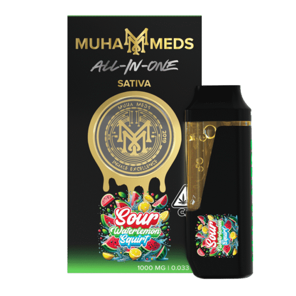 httpsmuhamedsofficiall.comwp-contentuploads20250866a1564e318342d681953d5c_CA_Dispo_Distillate_Watermelon_Front_V1-600x600-1 Sour Waterlemon Squirt Muha - Image 1
