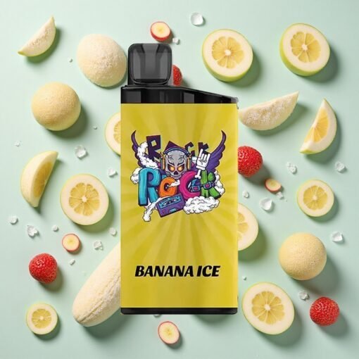 IGET Bar 3500 Puffs Banana Glace Vape Jetable PC+ALU - Image 2