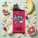 IGET Bar 3500 Puffs Banane Grenade Cerise Glace - Image 2