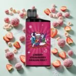IGET Bar 3500 Puffs Cerise Fraise Fruit du Dragon PC+ALU - Image 2