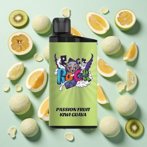 IGET Bar 3500 Puffs Disposable Vape Fruit de la Passion Kiwi Goyave - Image 2