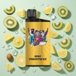 IGET Bar 3500 Puffs Disposable Vape Kiwi Ananas Glace - Image 2