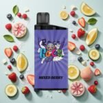 IGET Bar 3500 Puffs E-Liquide Baies Mixtes PC+ALU - Image 2